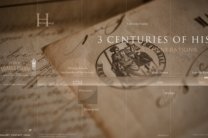 Leoville Barton website preview